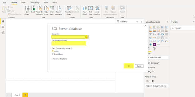 Learn About Power BI Data Source Options And SQL Database Connection